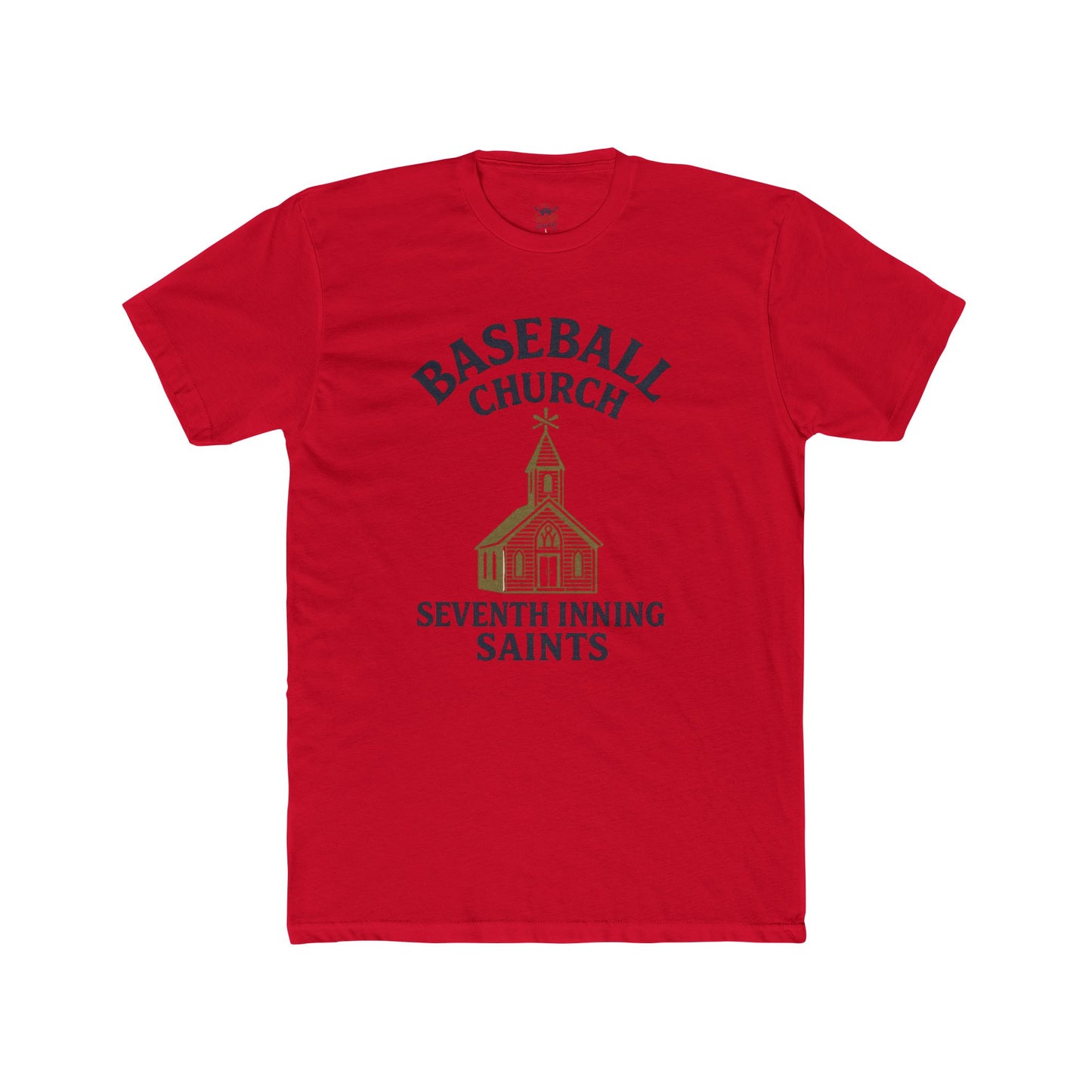 Baseball Church T-Shirt, Casual Wear, Sports Fan Gift, Baseball Lover Shirt, Weekend Vibes, Everyday Comfort