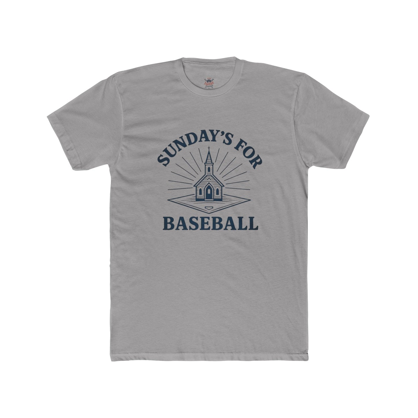 Unisex Cotton Crew Tee - Sunday's for Baseball T-Shirt, Casual Wear, Sports Fan Gift, Baseball Lover Shirt, Weekend Vibes, Everyday Comfort