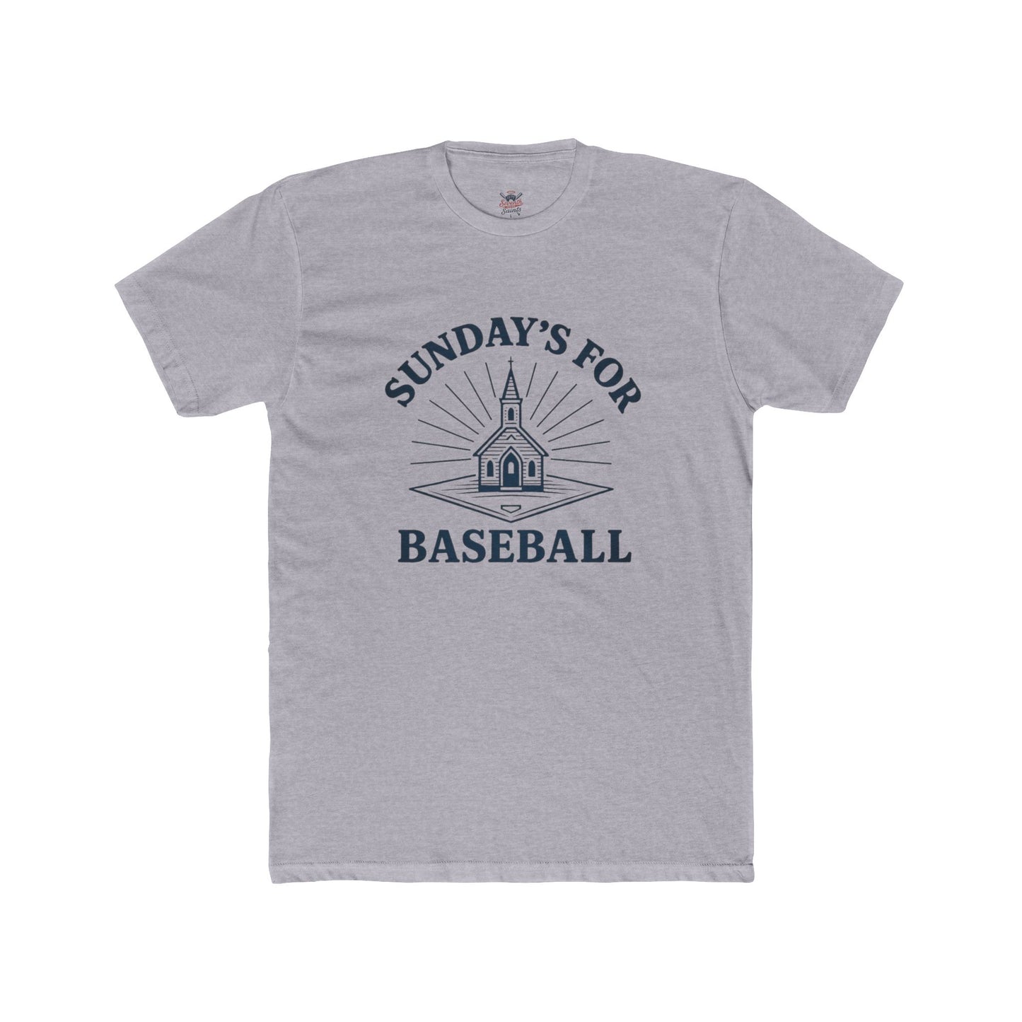 Unisex Cotton Crew Tee - Sunday's for Baseball T-Shirt, Casual Wear, Sports Fan Gift, Baseball Lover Shirt, Weekend Vibes, Everyday Comfort