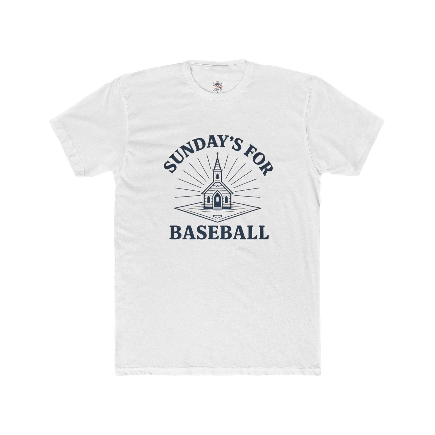 Unisex Cotton Crew Tee - Sunday's for Baseball T-Shirt, Casual Wear, Sports Fan Gift, Baseball Lover Shirt, Weekend Vibes, Everyday Comfort
