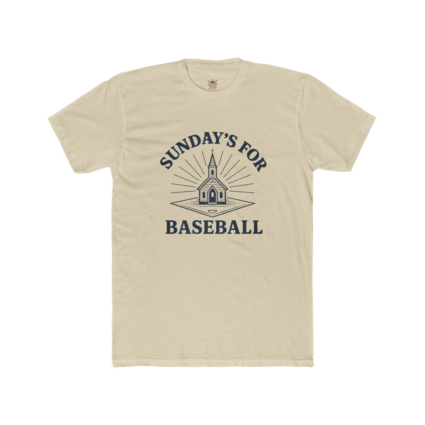 Unisex Cotton Crew Tee - Sunday's for Baseball T-Shirt, Casual Wear, Sports Fan Gift, Baseball Lover Shirt, Weekend Vibes, Everyday Comfort