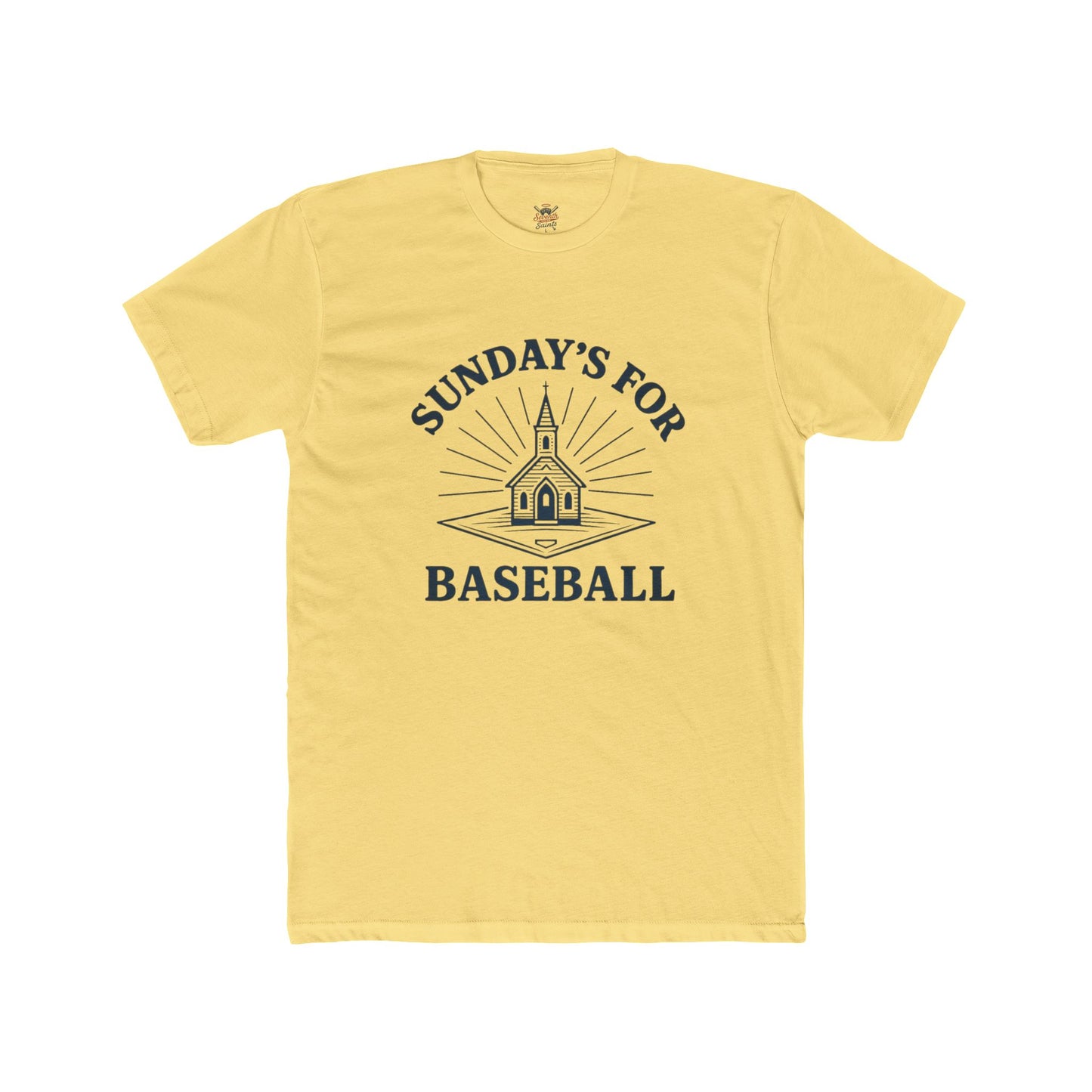 Unisex Cotton Crew Tee - Sunday's for Baseball T-Shirt, Casual Wear, Sports Fan Gift, Baseball Lover Shirt, Weekend Vibes, Everyday Comfort