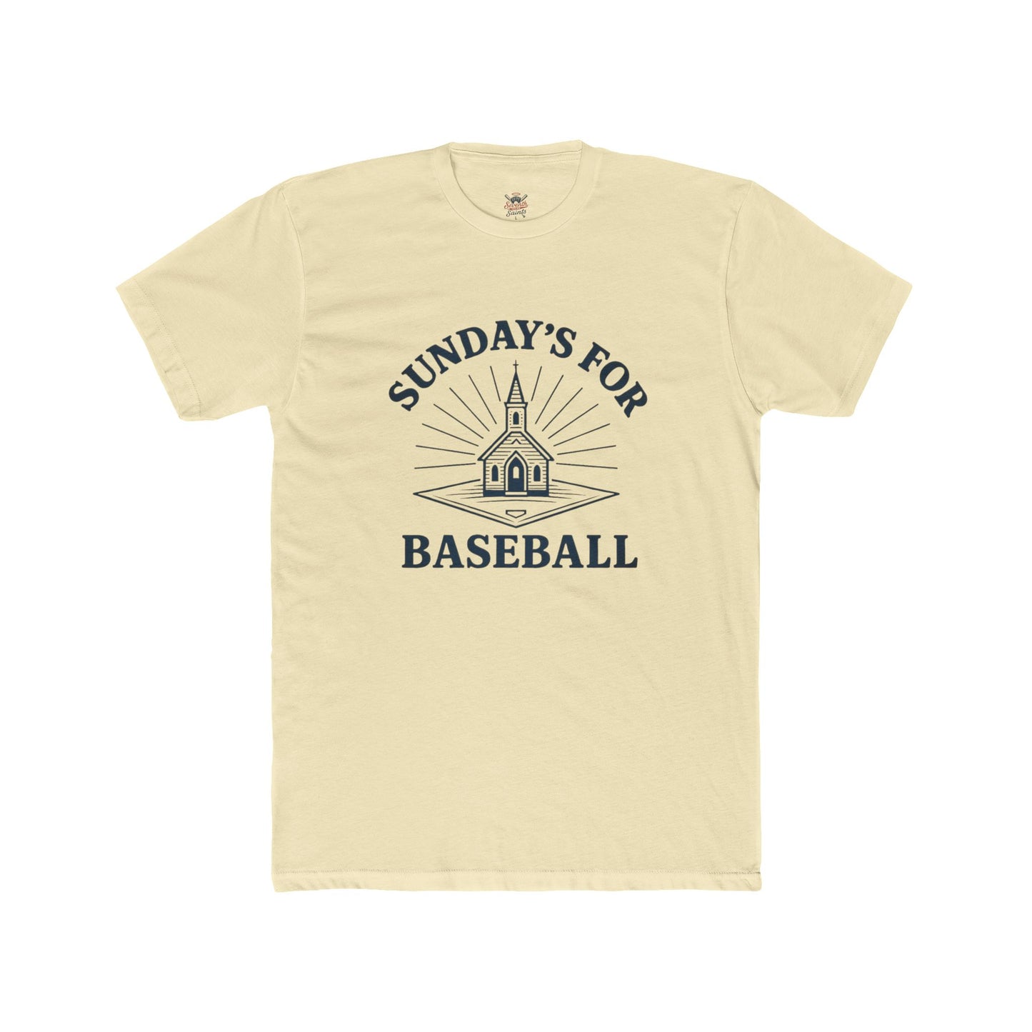 Unisex Cotton Crew Tee - Sunday's for Baseball T-Shirt, Casual Wear, Sports Fan Gift, Baseball Lover Shirt, Weekend Vibes, Everyday Comfort
