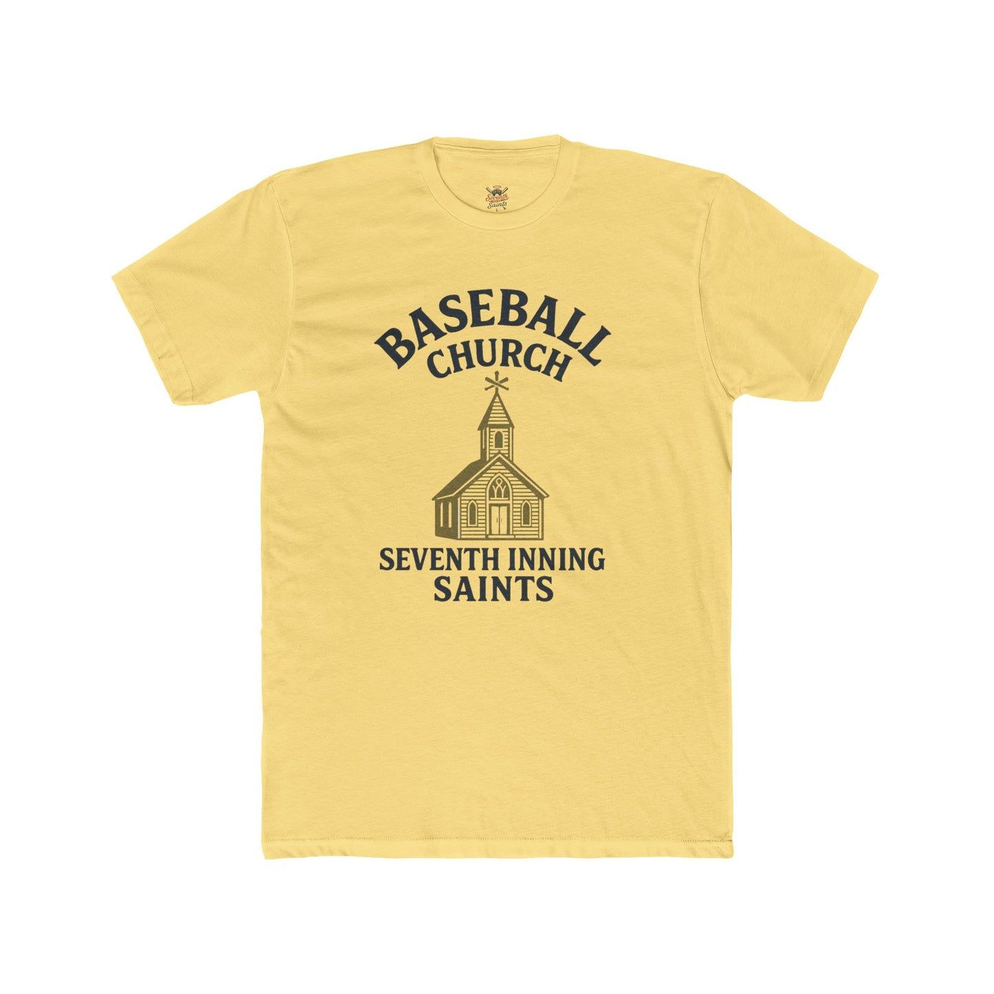 Baseball Church T-Shirt, Casual Wear, Sports Fan Gift, Baseball Lover Shirt, Weekend Vibes, Everyday Comfort