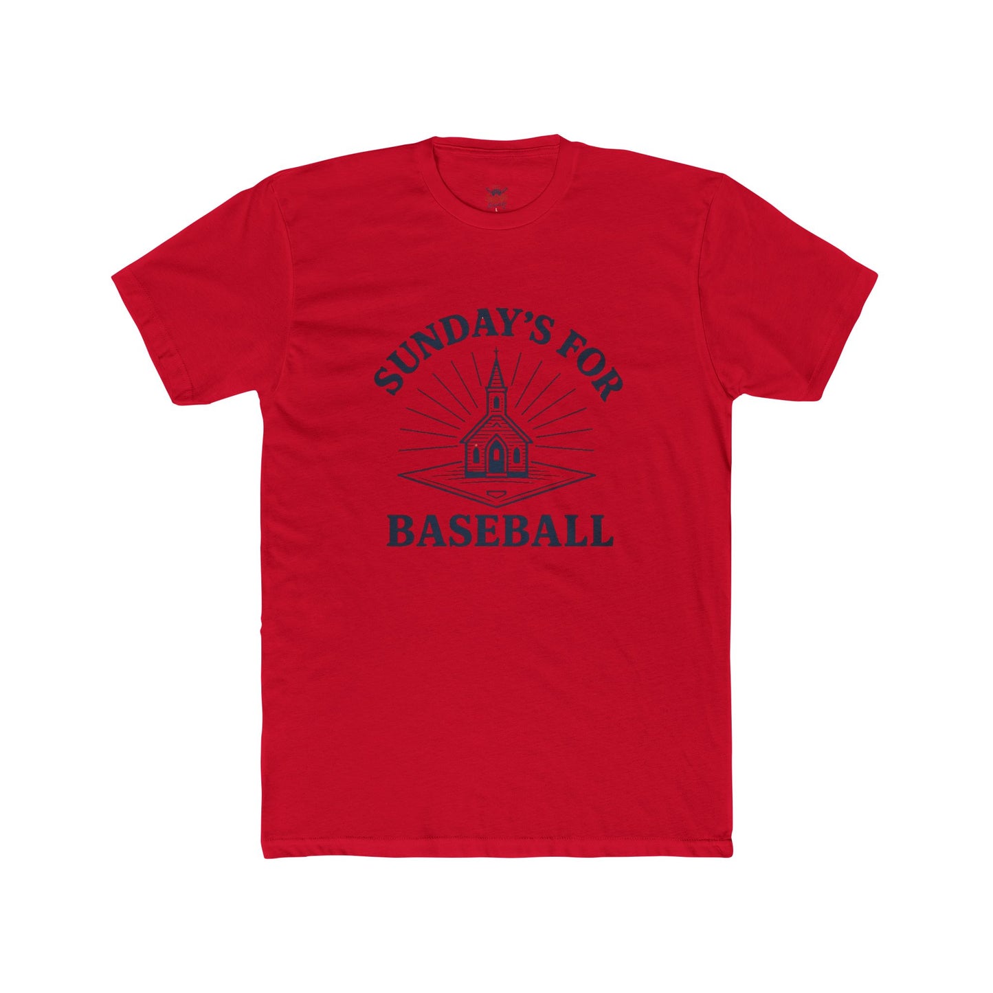 Unisex Cotton Crew Tee - Sunday's for Baseball T-Shirt, Casual Wear, Sports Fan Gift, Baseball Lover Shirt, Weekend Vibes, Everyday Comfort