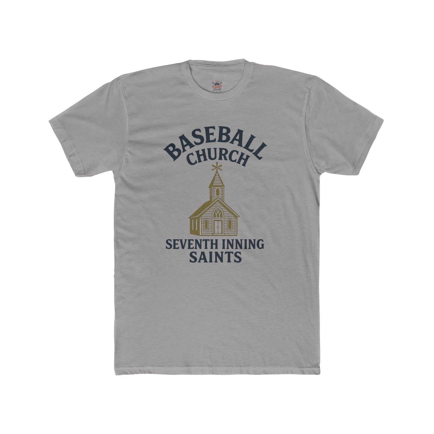 Baseball Church T-Shirt, Casual Wear, Sports Fan Gift, Baseball Lover Shirt, Weekend Vibes, Everyday Comfort