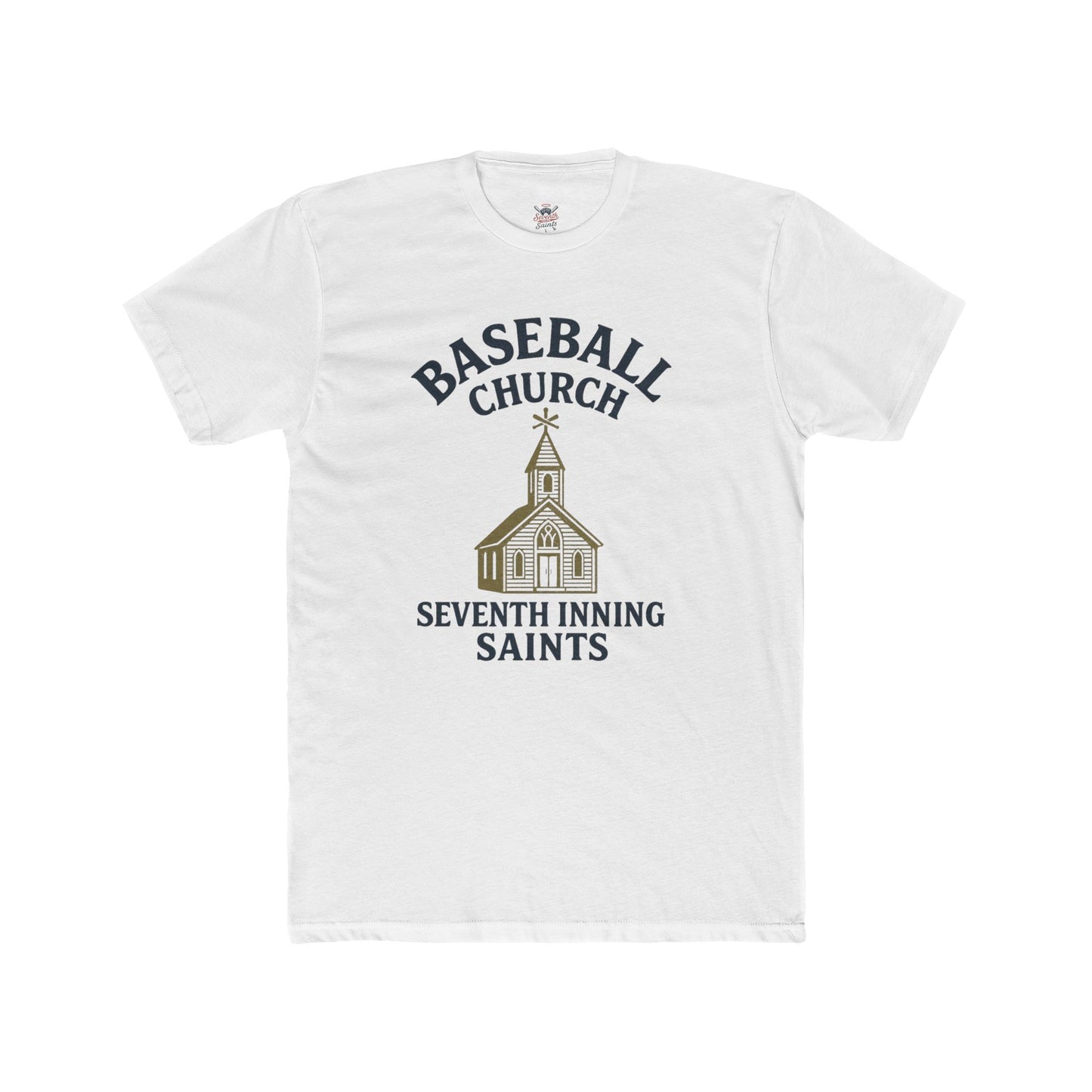 Baseball Church T-Shirt, Casual Wear, Sports Fan Gift, Baseball Lover Shirt, Weekend Vibes, Everyday Comfort