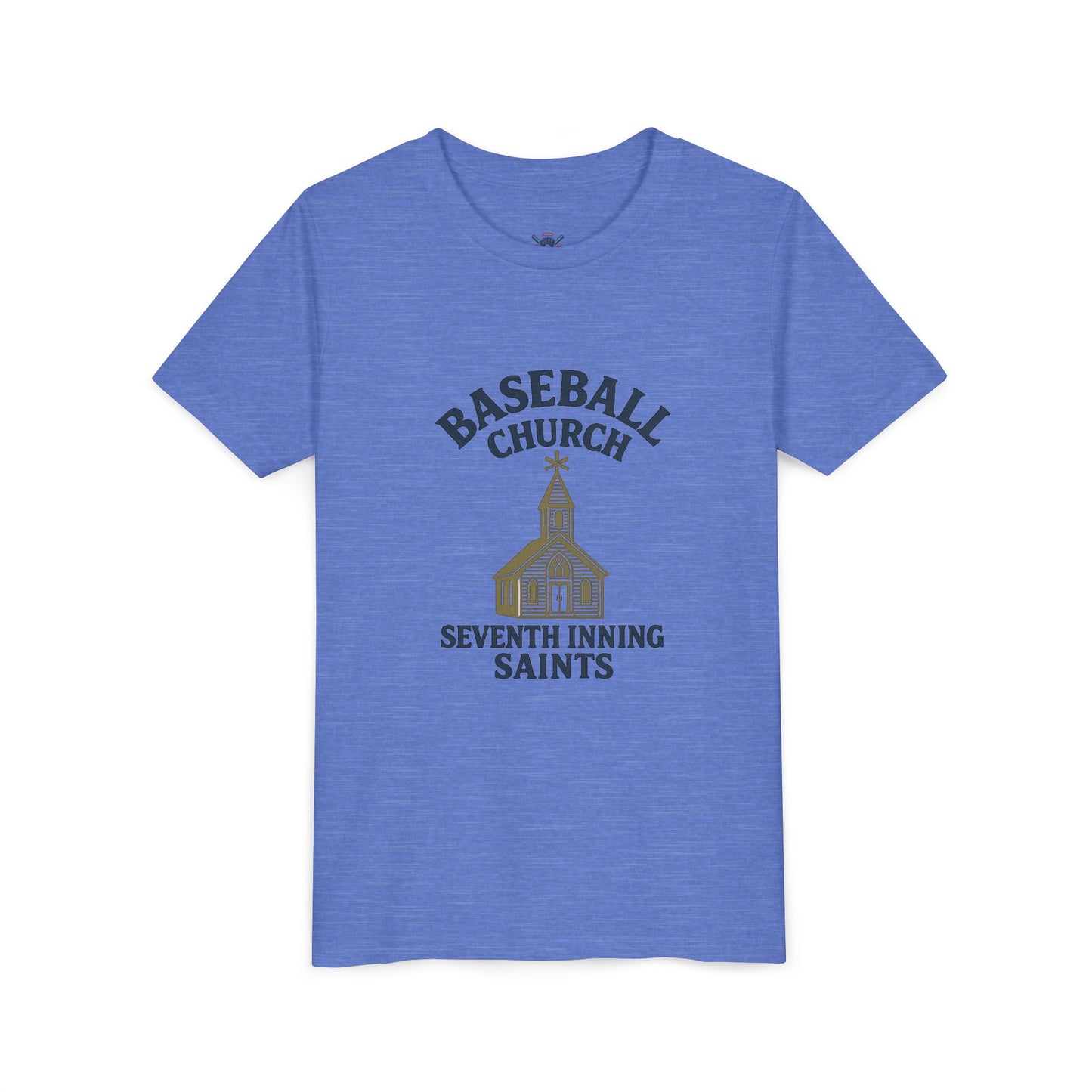 Baseball Church Tee - Perfect for Little League, Sports Teams, and Family Gatherings, Youth Short Sleeve Shirt, Cute Baseball Gift, [...]